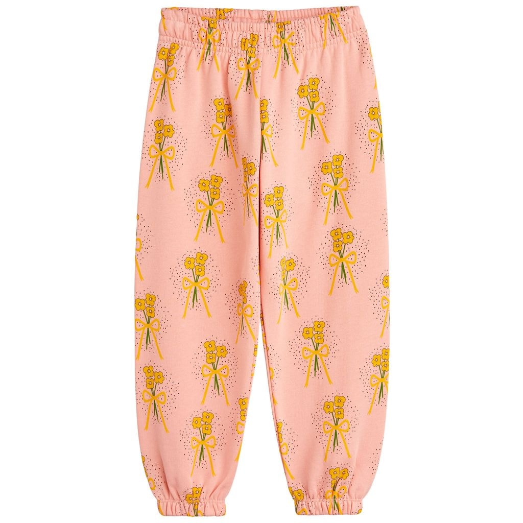 Winter Flowers Aop Sweatpants Pink