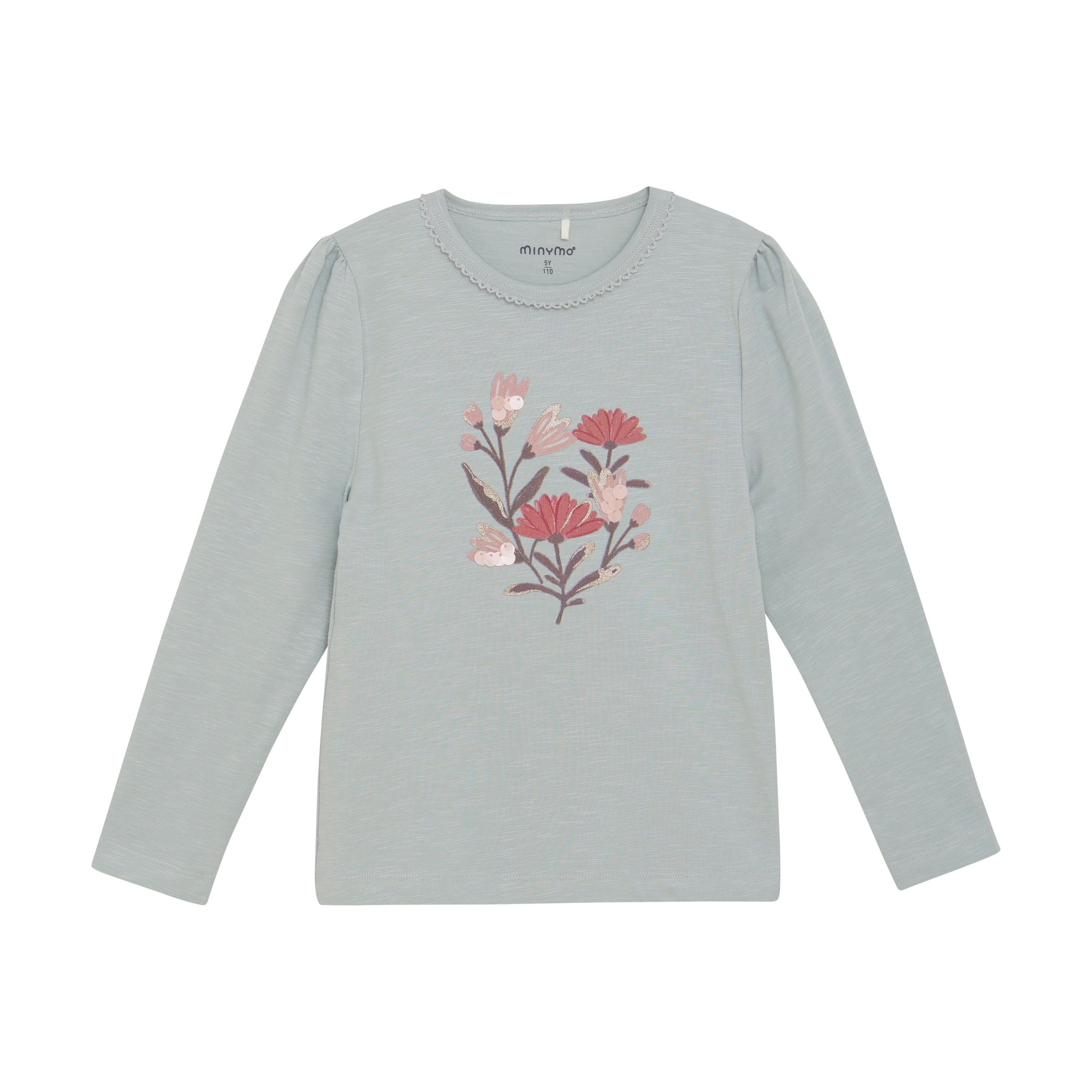 Long-Sleeved T-Shirt Puritan Gray