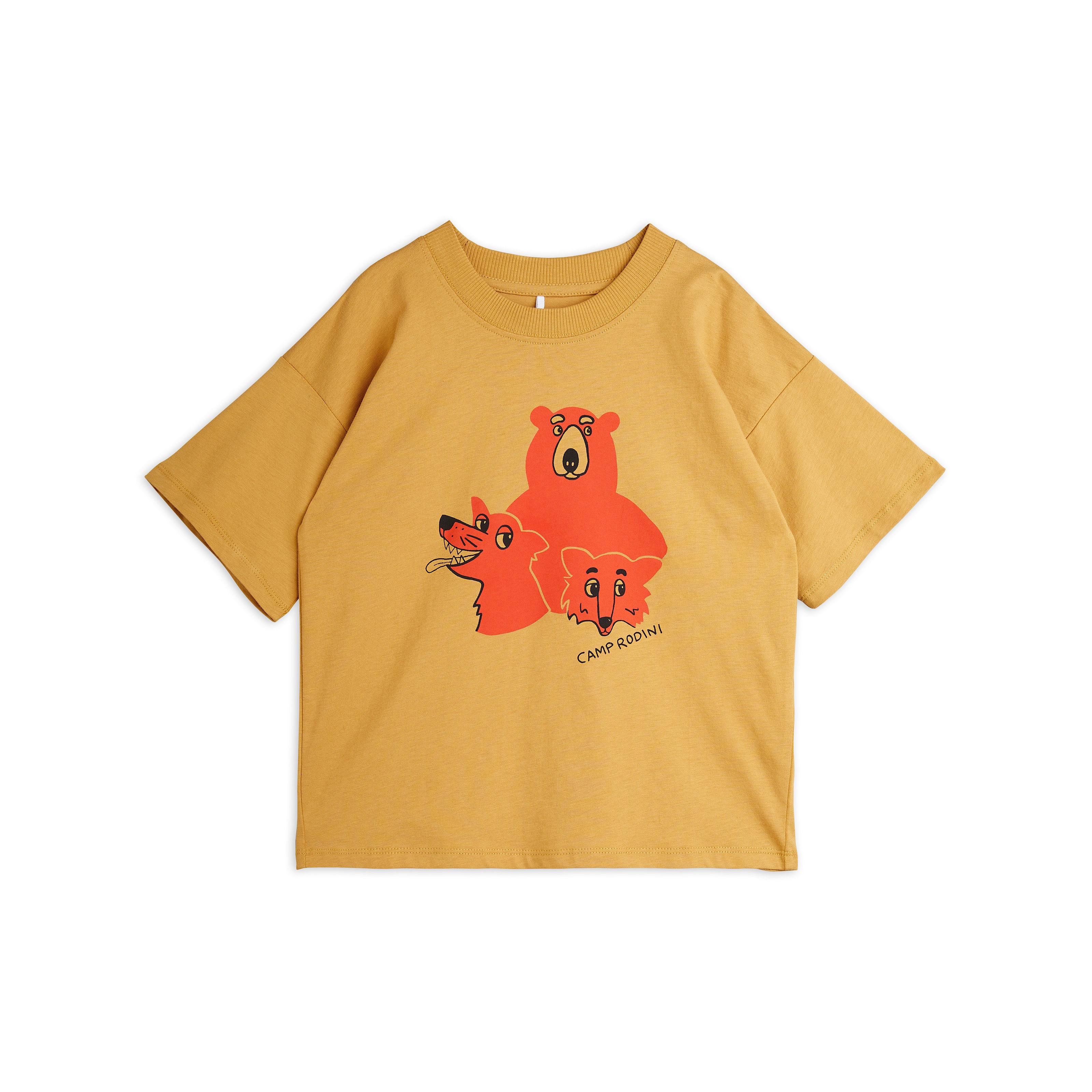 GOTS Camp Rodini Sp Short-Sleeved Tee Beige