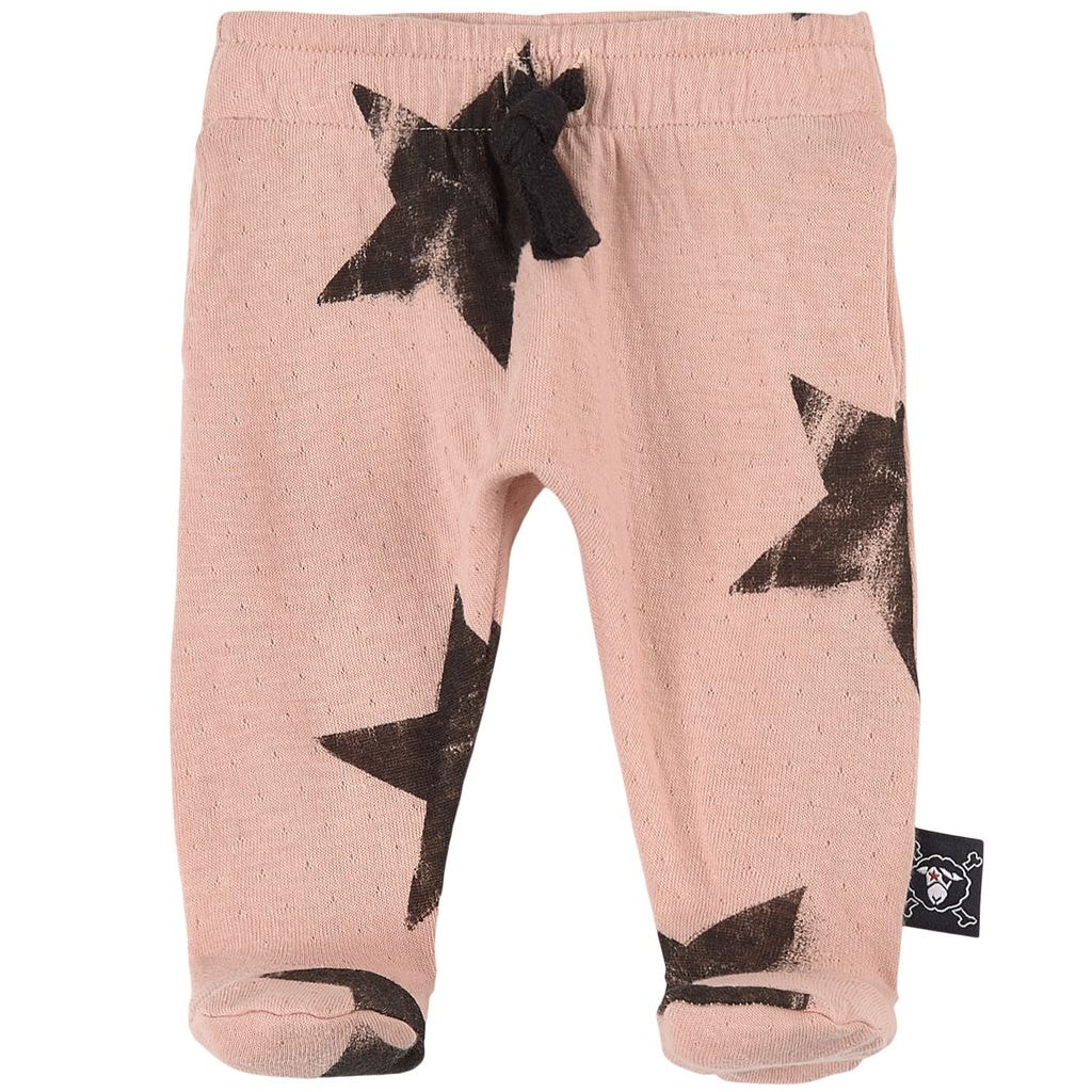 Footed Leggings Powder pink