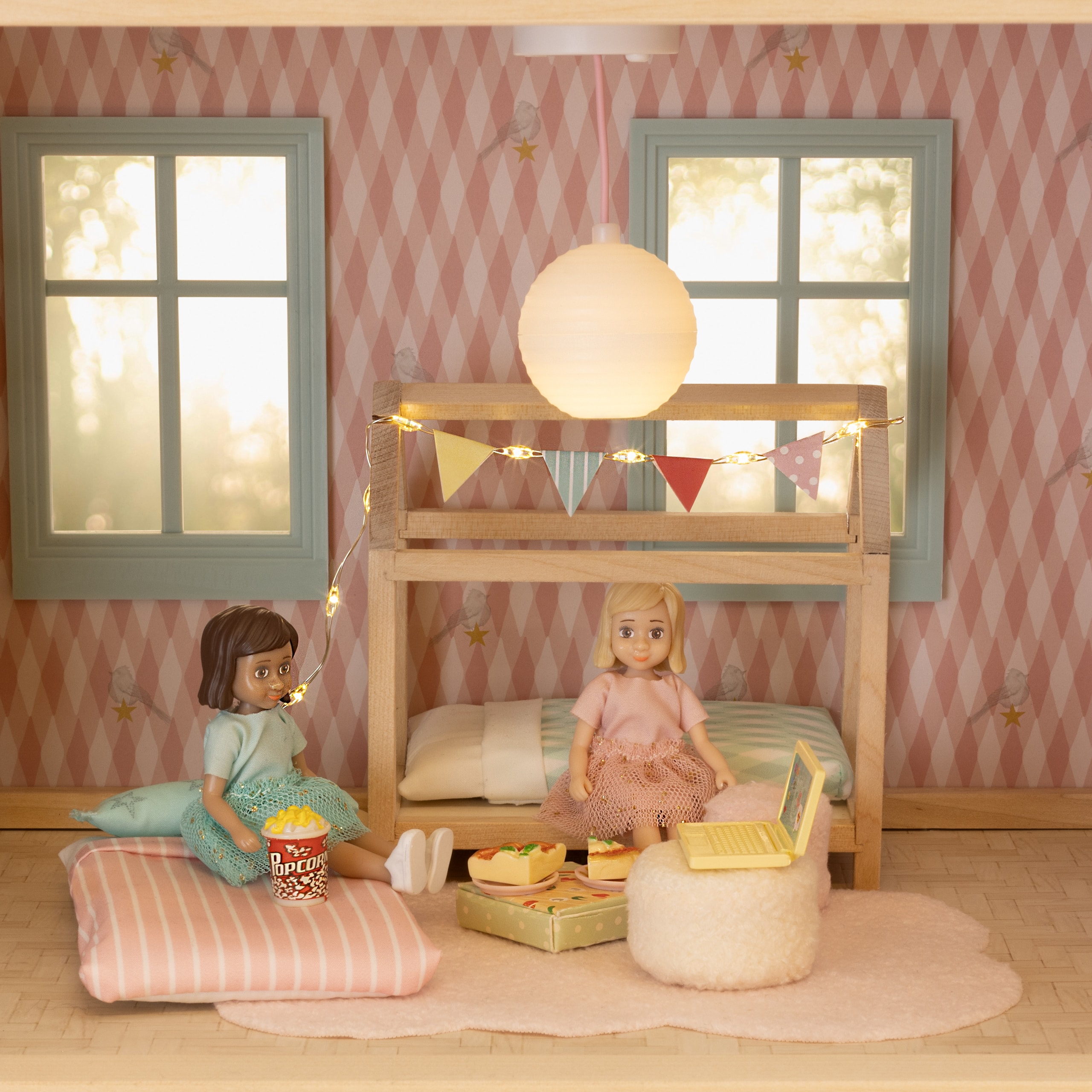 Lamper Av Rispapir White