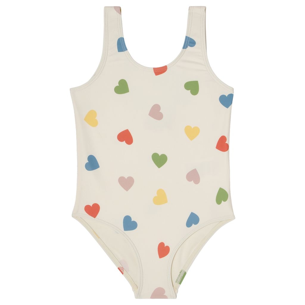 Milos UV-badedrakt Rainbow Hearts