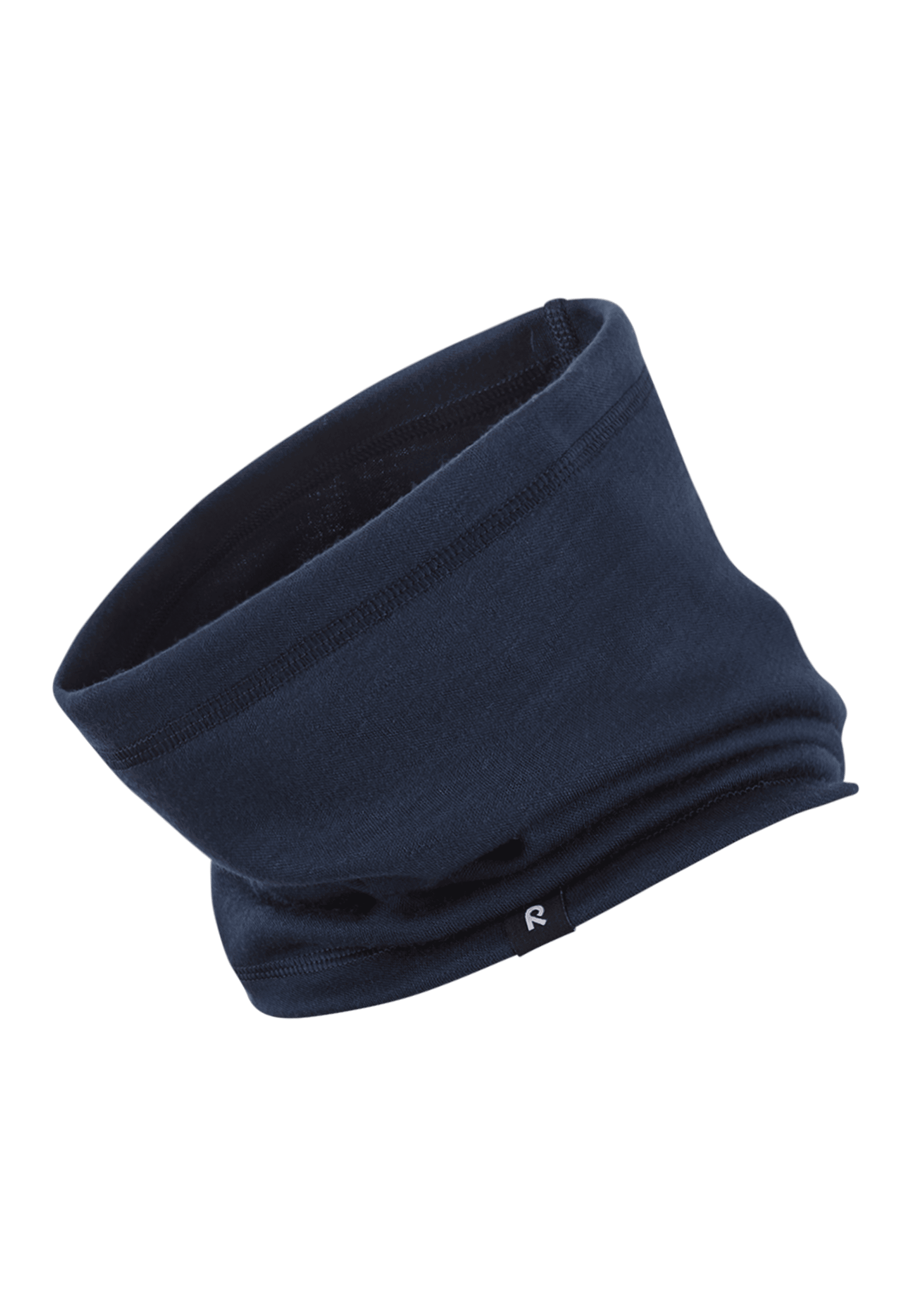 Aarni Merino Wool Tube Scarf Navy