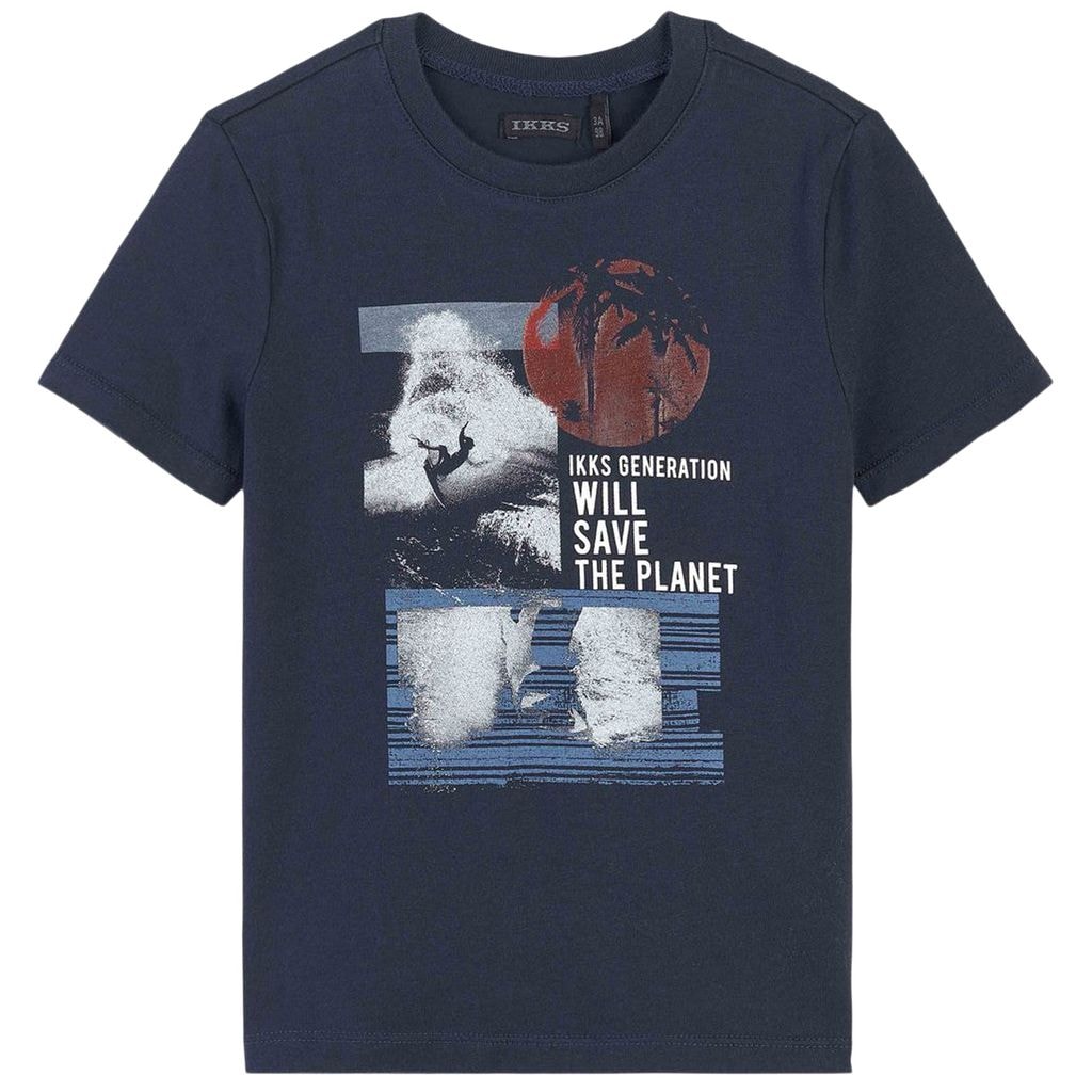 Save the Planet T-Shirt Navy