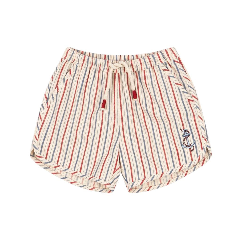 GOTS Marlon Shorts Antique Stripe