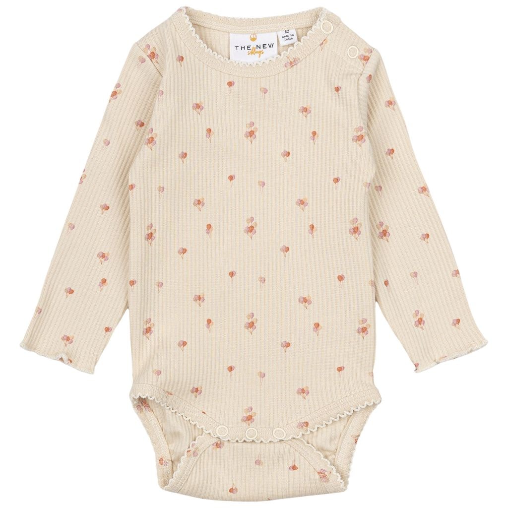 GOTS Noella Rib Body White Swan