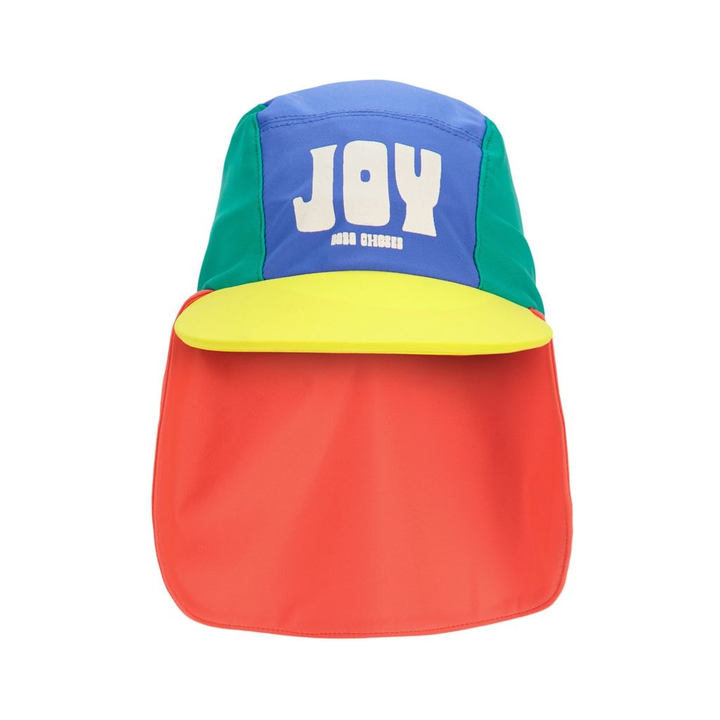 Joy Color Block Swim Cap Multicolor