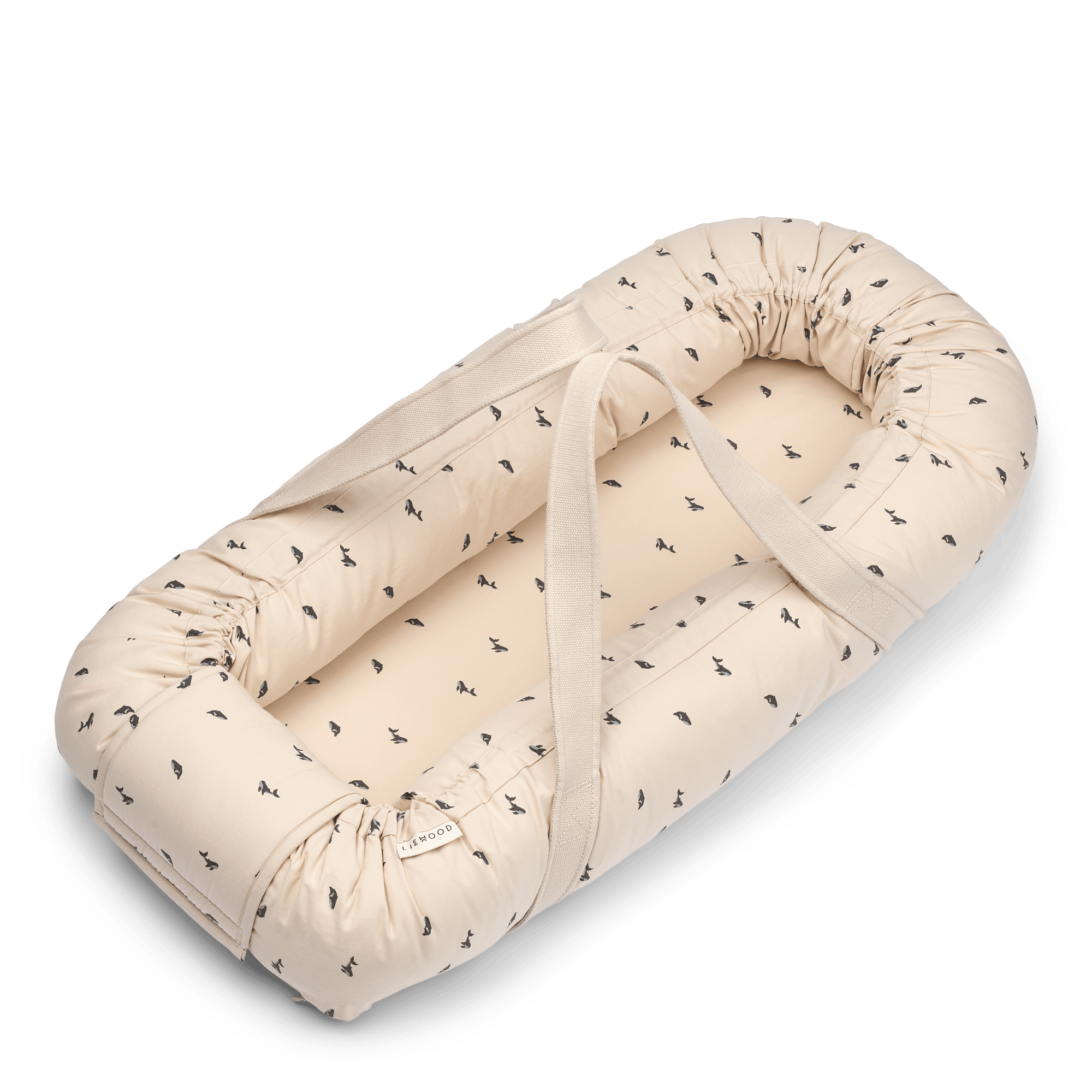 Gro Printed Babylift Mini Whale Sandy