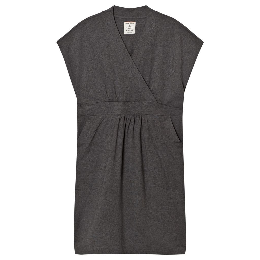 Slim Kjole Grey Melange