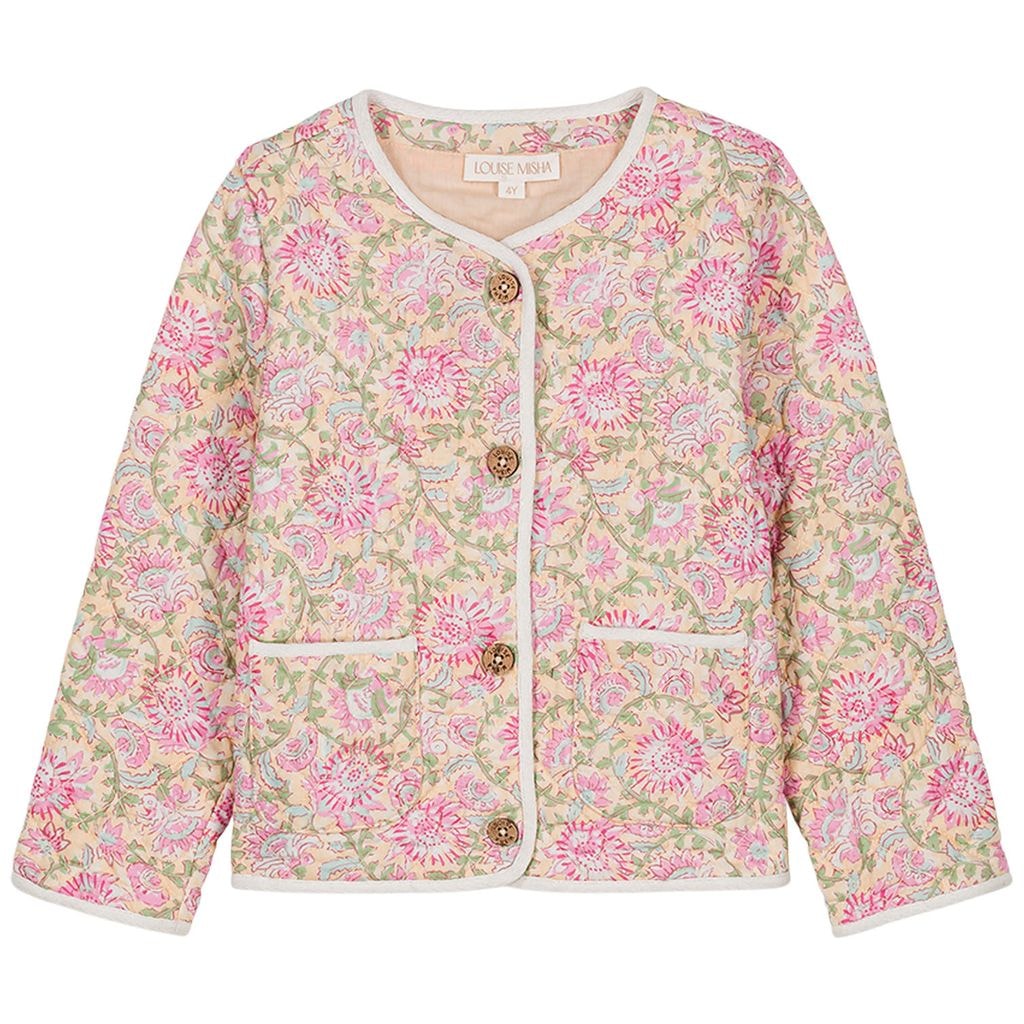 Astrid Jacket Yellow Capri Cove