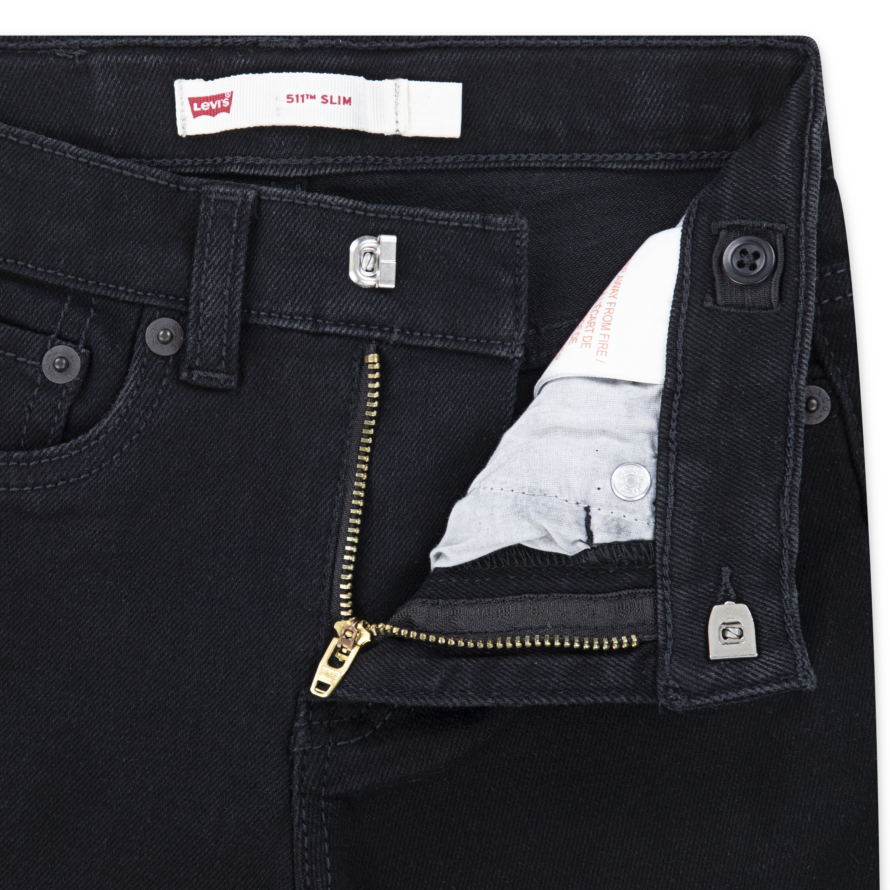 Lvb 511 Slim Jeans Black Stretch